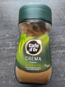 Kawa rozpuszczalna crema o smaku orzecha Cafe D’or