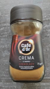 Kawa rozpuszczalna  crema o smaku czekolady Cafe D’or