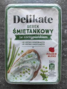 Serek śmietankowy ze szczypiorkiem – Delikate