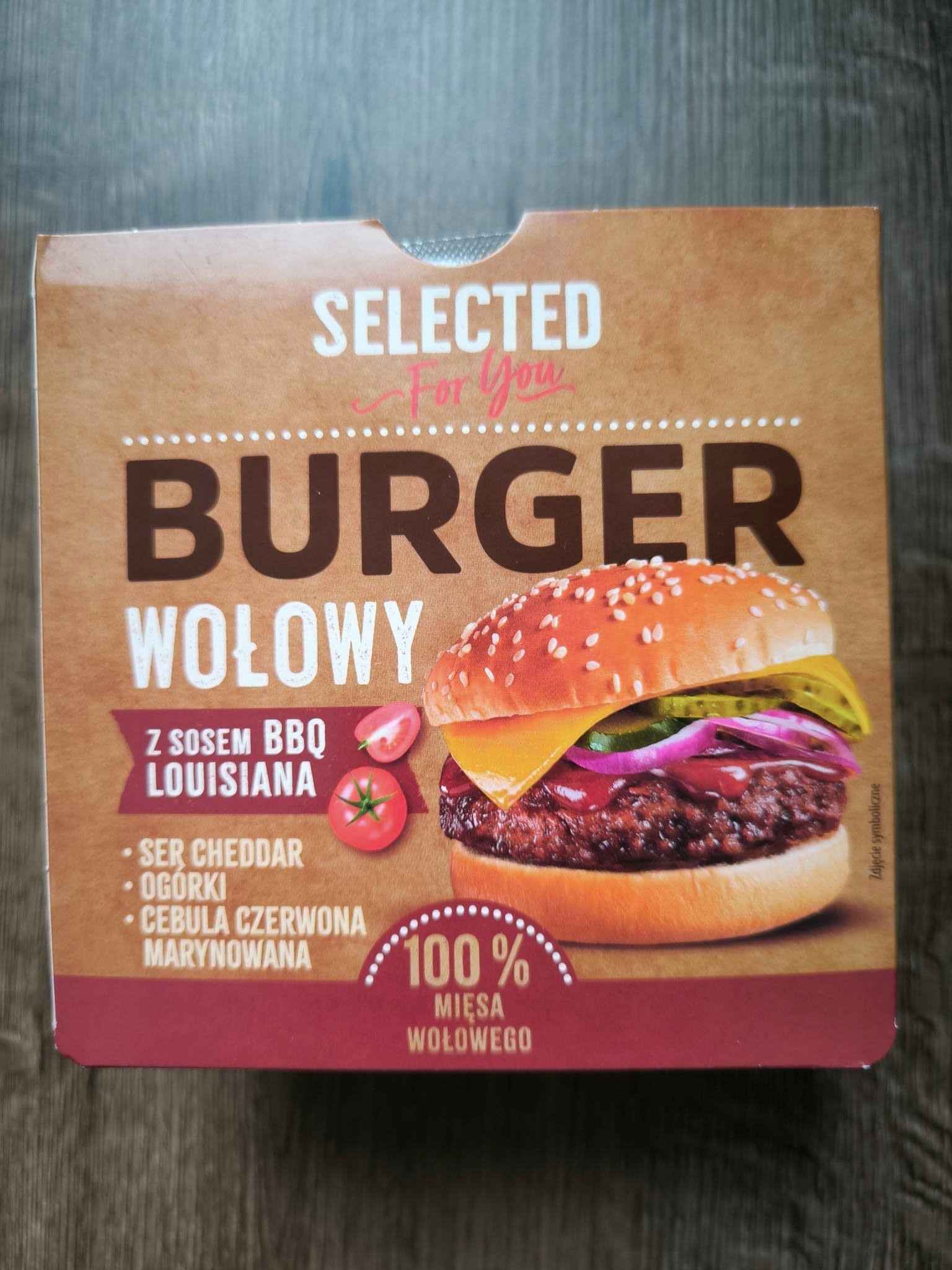 Burger wołowy Selected for you – Biedronka 4 (2)