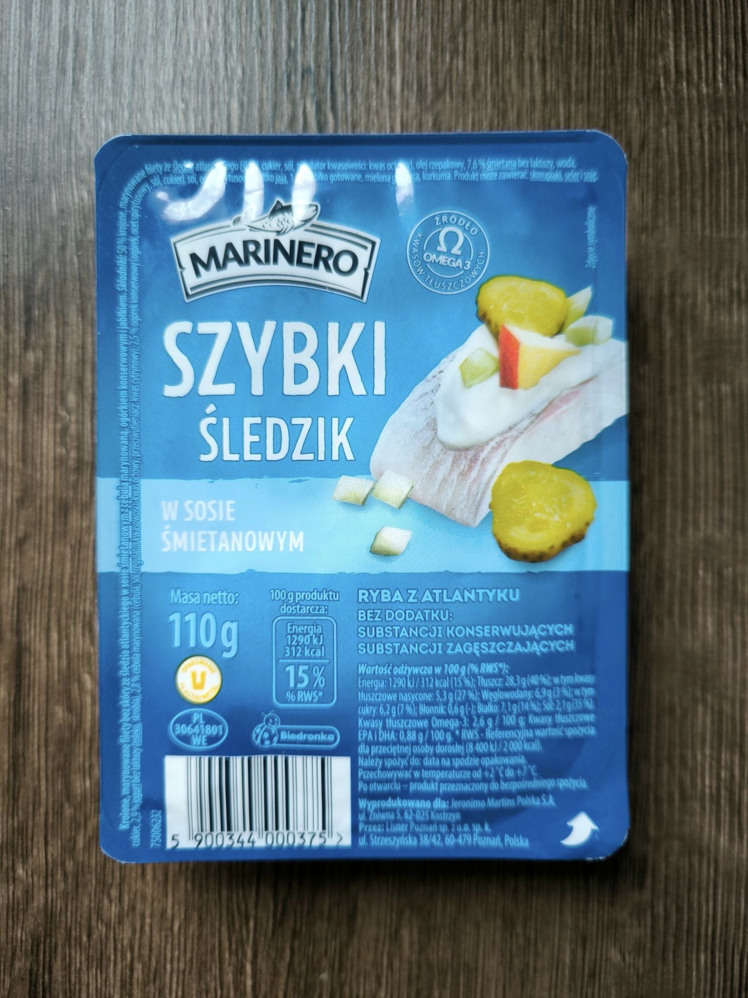 Szybki śledzik w sosie śmietanowym – Marinero 5 (1)