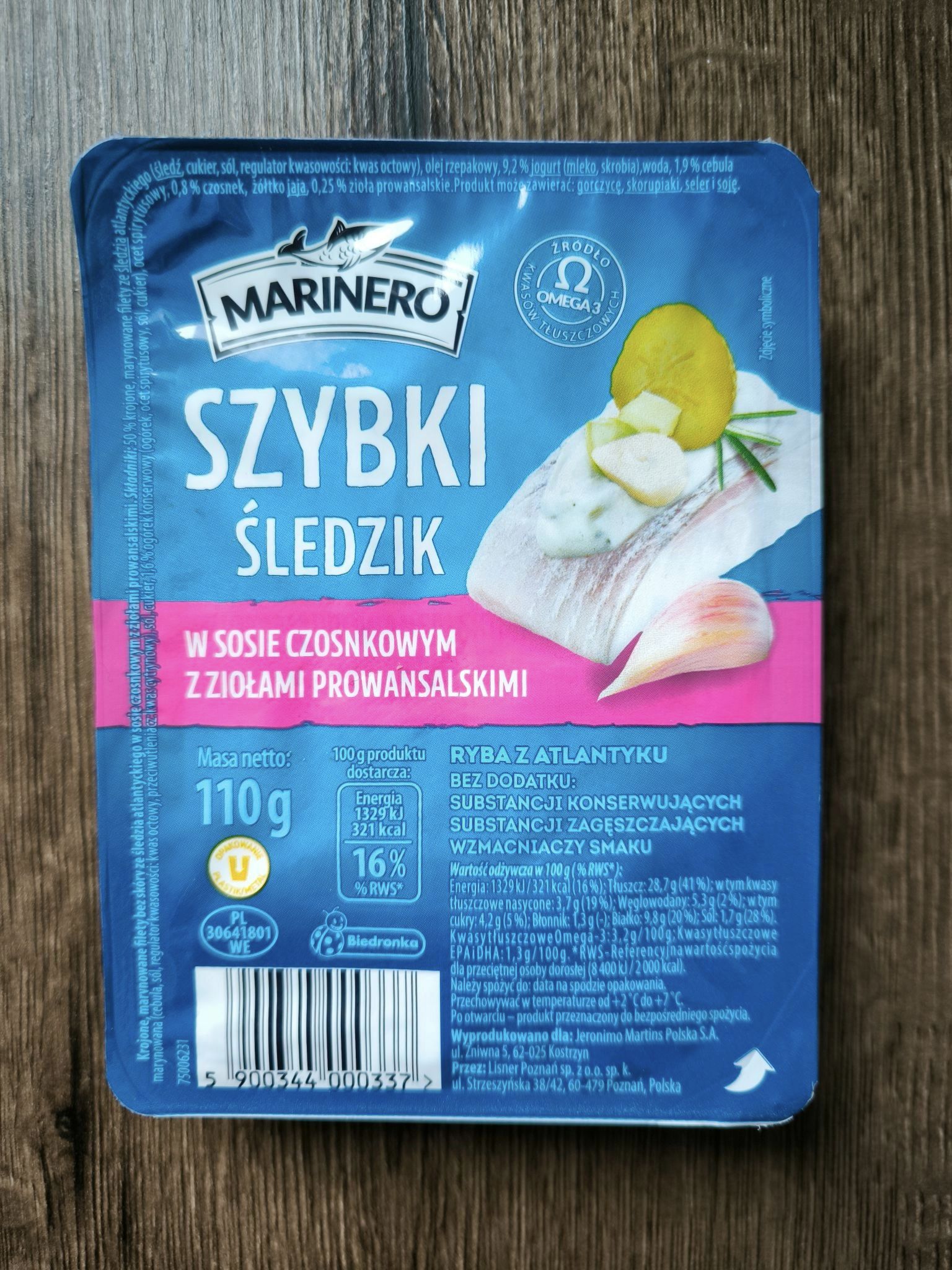 Szybki śledzik w sosie czosnkowym – Marinero 5 (1)