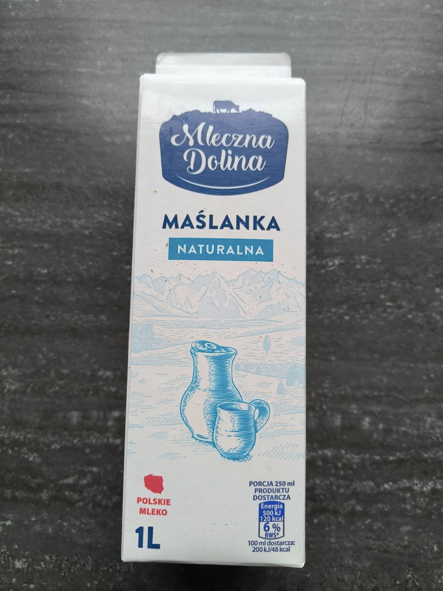 Maślanka naturalna Mleczna Dolina – Biedronka 5 (1)