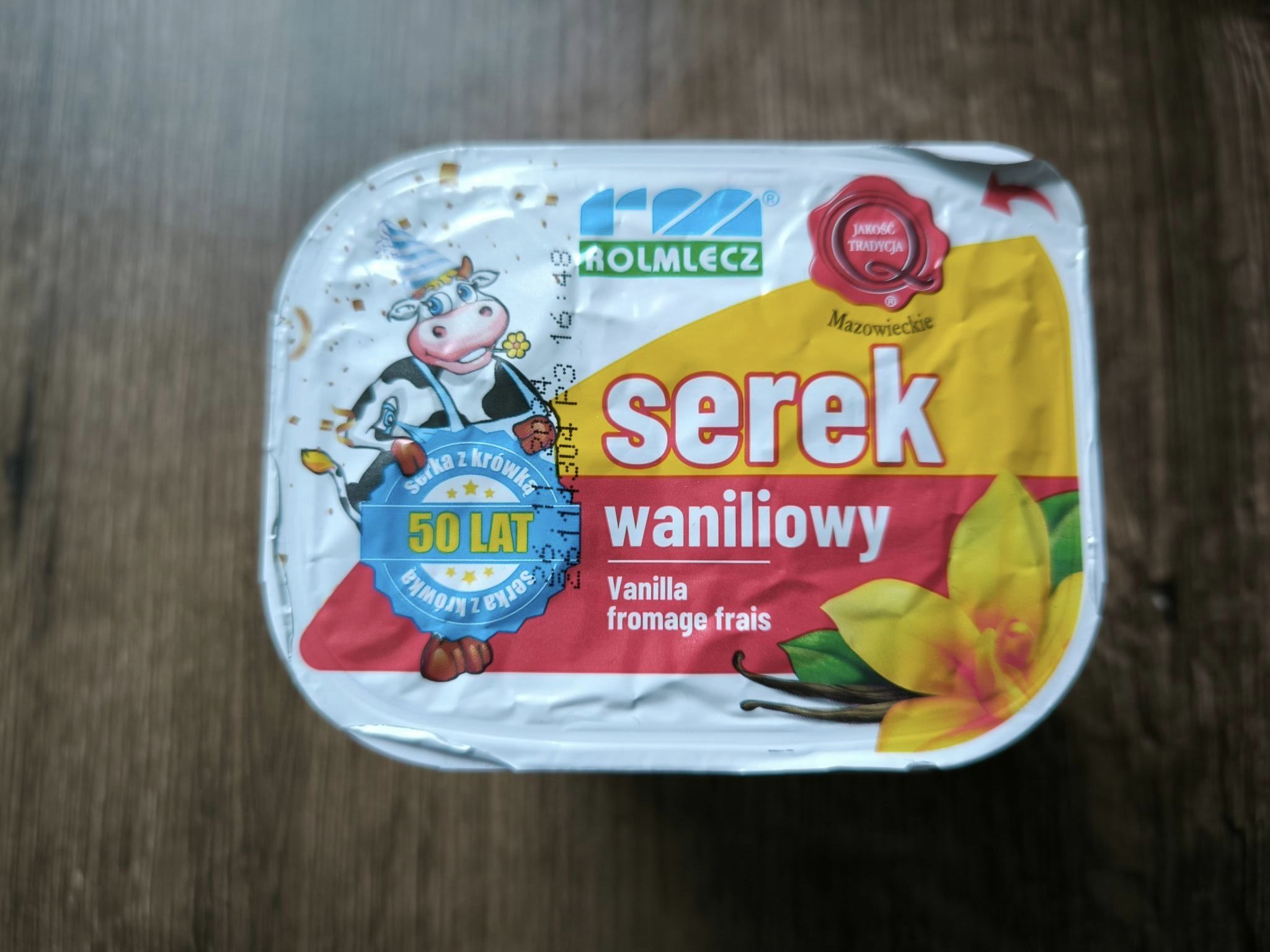 Serek homogenizowany waniliowy – Rolmlecz 5 (1)