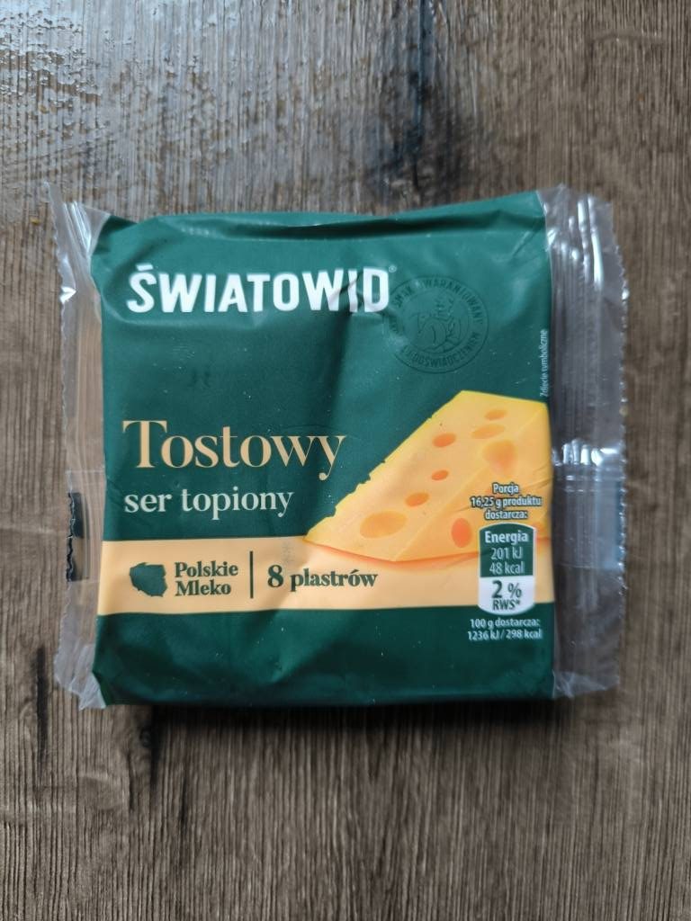 Ser topiony w plastrach tostowy Światowid 0 (0)