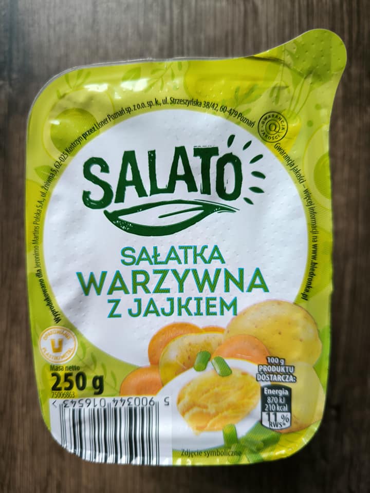 Sałatka warzywna z jajkiem – Salato 4 (1)